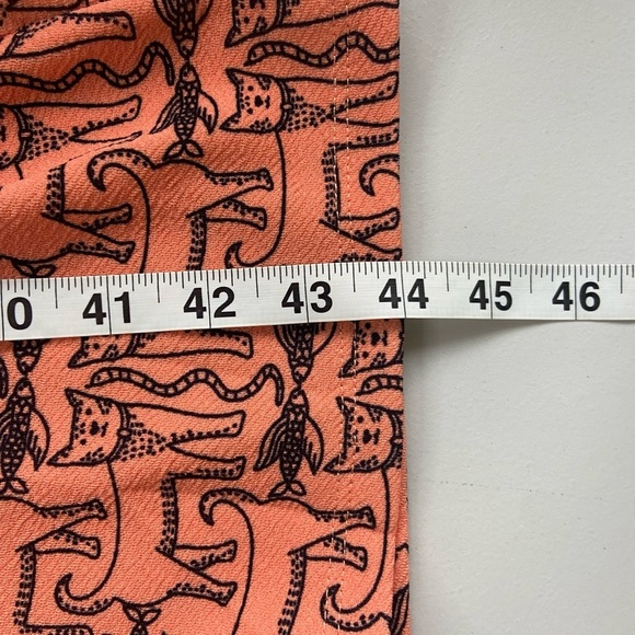 Compania Fantastica Dress NWT Cats Fish M ModCloth Novelty Print Fit and Flare - Picture 13 of 13
